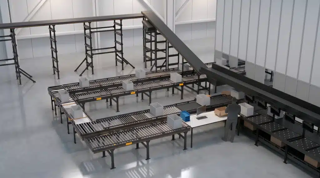 automatización intralogística para almacenes y centros logísticos