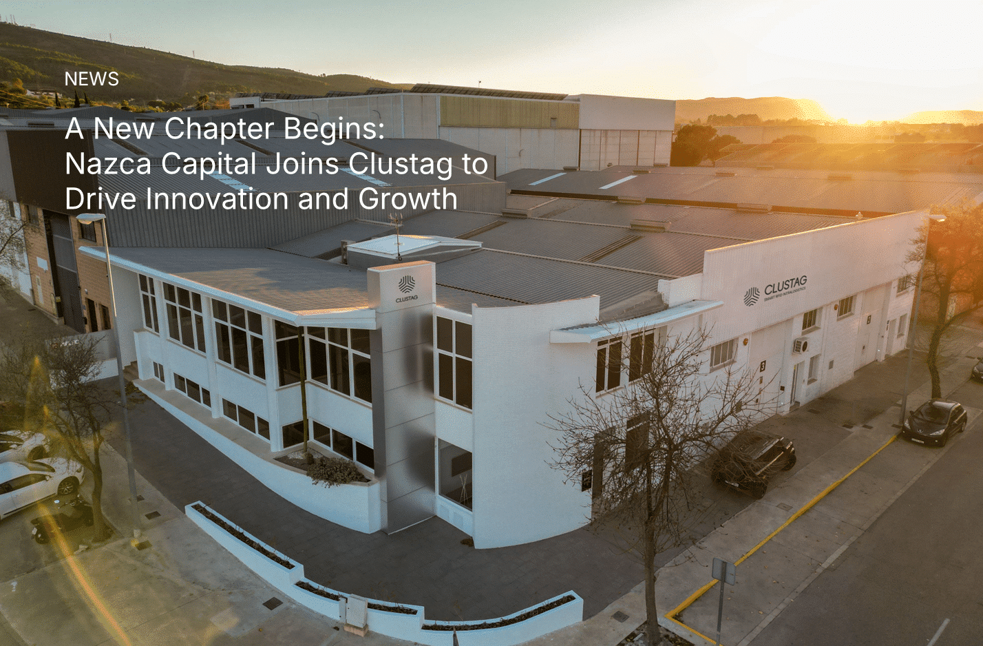 Clustag headquarters building in Ontinyent, Valencia, Spain