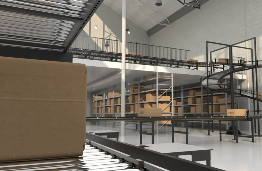 automatización intralogística de almacenes con transportadores y sorters