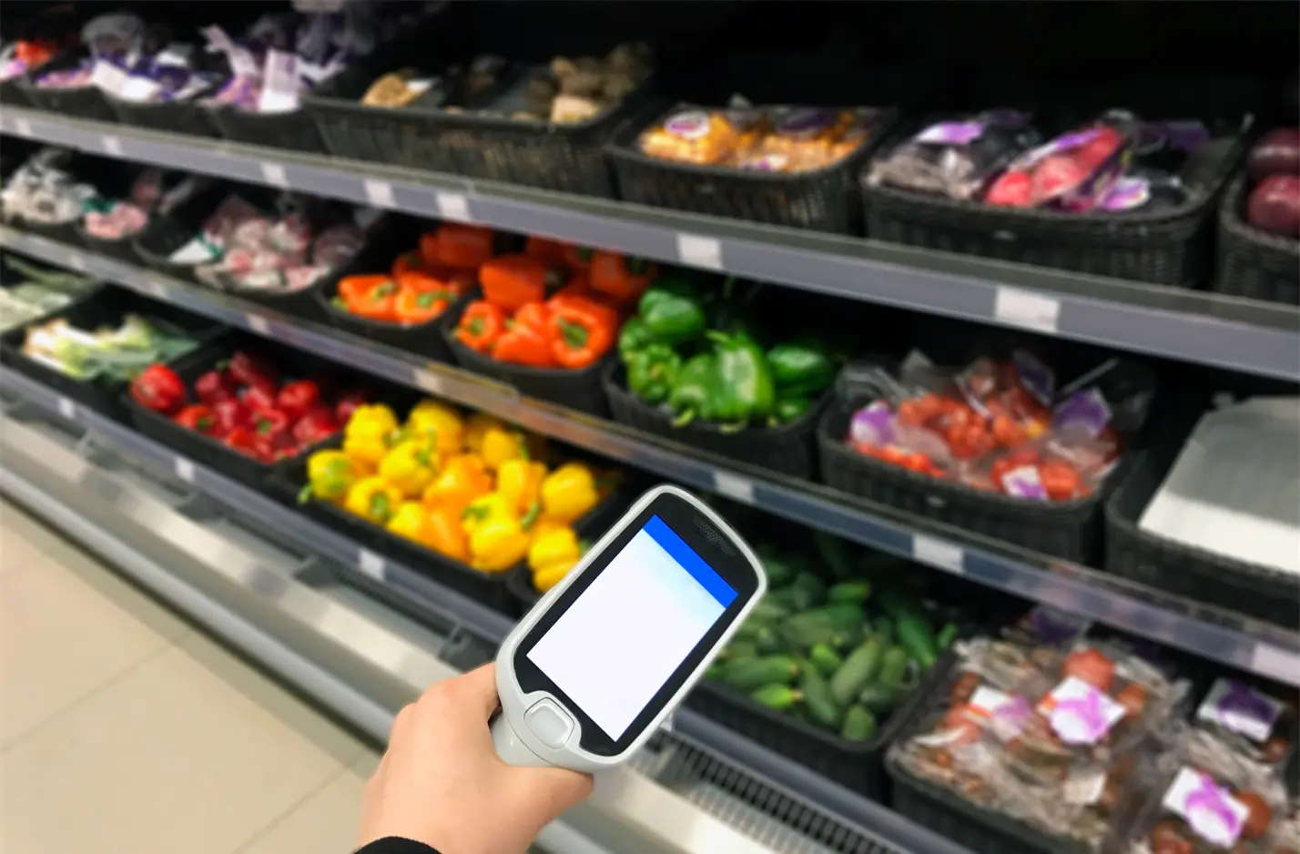 Uso de RFID en la industria de alimentos y supermercados
